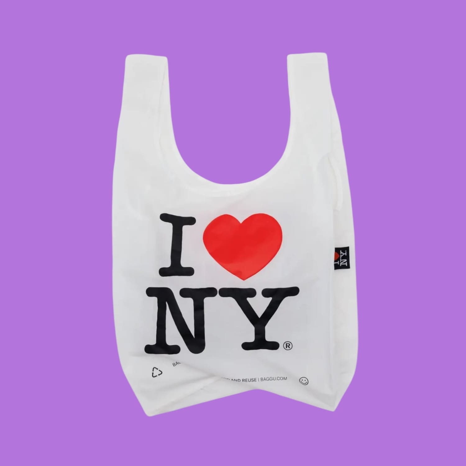 Standard Baggu Reusable Tote i Love Ny Accessory Bag Baggu
