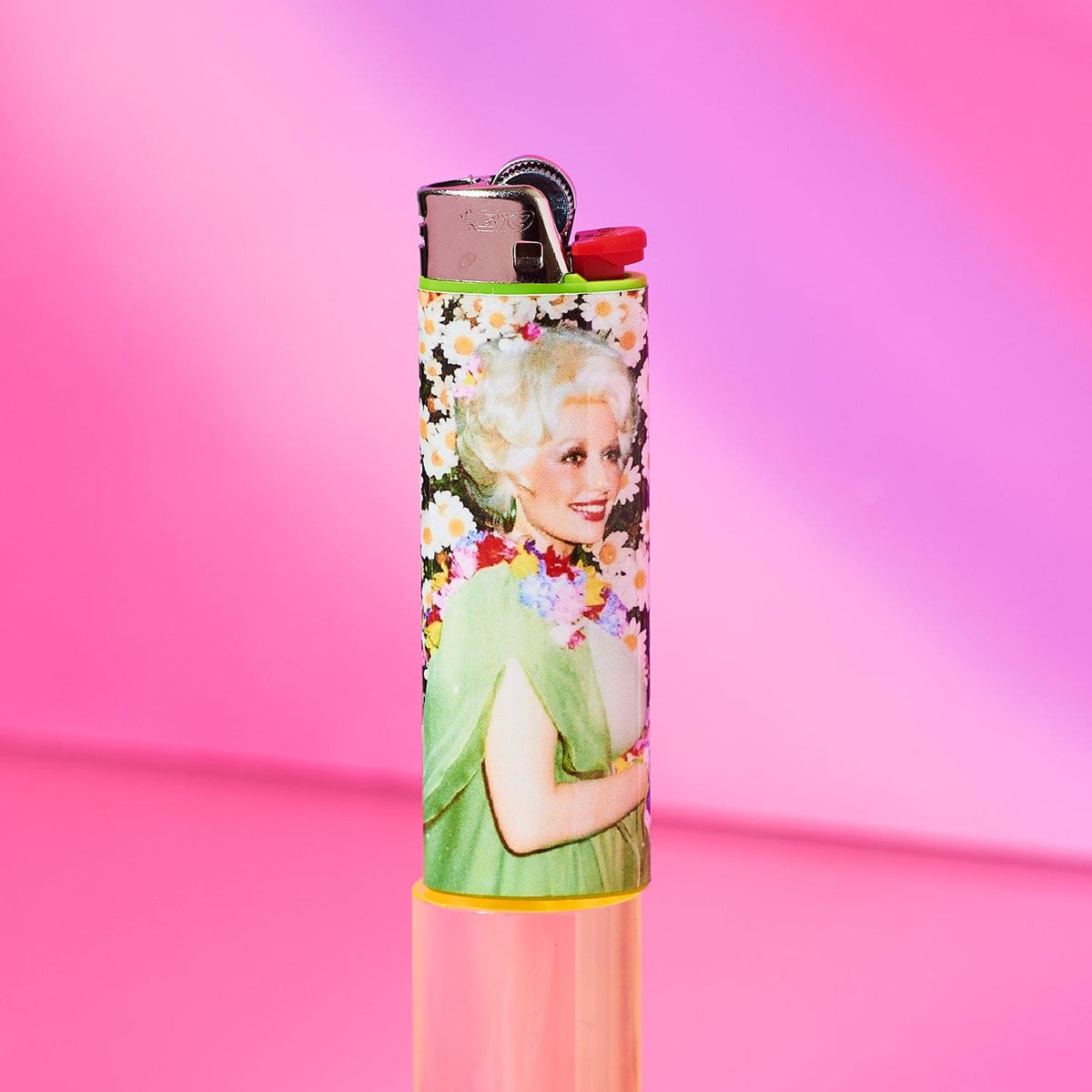 Pop Star Lighter - Dolly Parton Flowers Best Seller -
