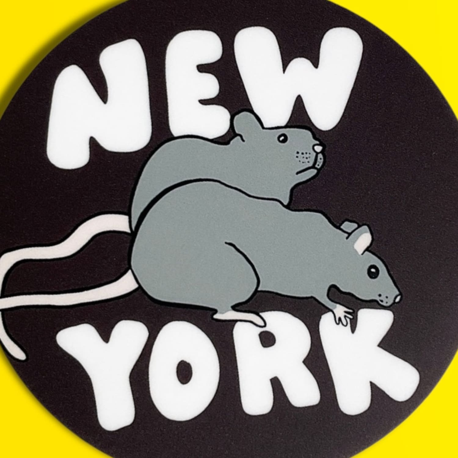 Sticker Mbn Rats Decorative Sticker - Groupbycolor