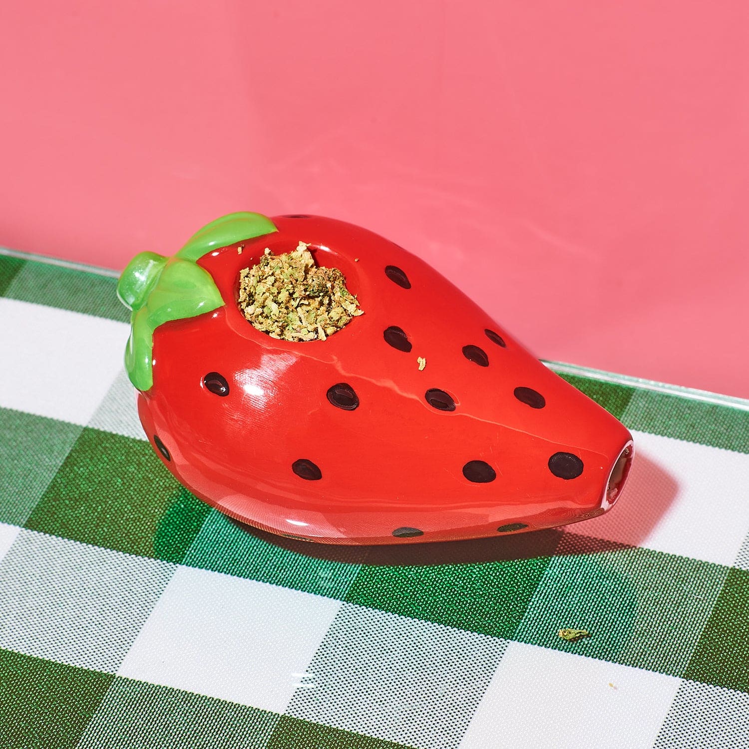 Small Strawberry Spoon Cute Girly Stoner - Daddy Day - Fake