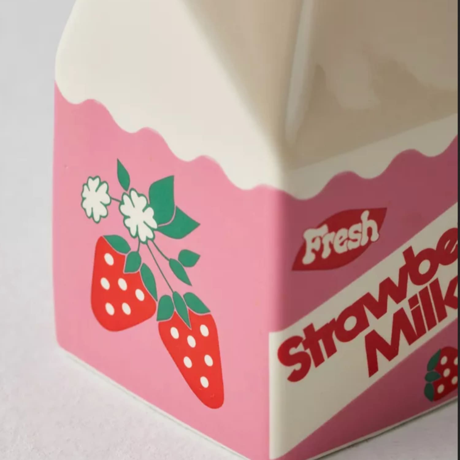 Strawberry Milk Vase Ban.do - Bando - Floral Vase - Home