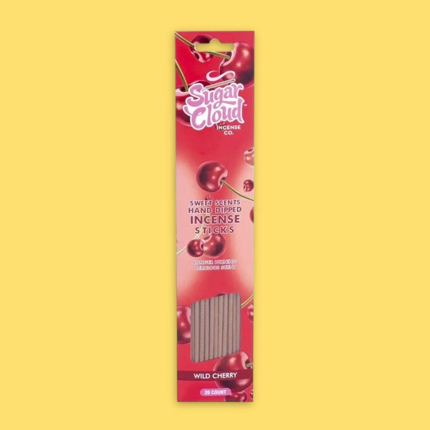Sugar Cloud Incense Sticks - Wild Cherry Smoke Accessories