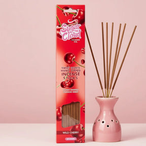 Sugar Cloud Incense Sticks - Wild Cherry - Friends Nyc