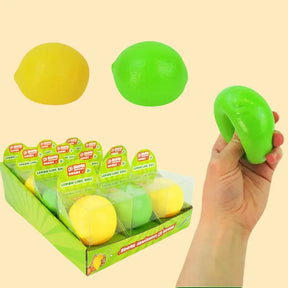 Sugar Skwisheez Noods - Lemon/lime Sensory Ball Lemon Lime