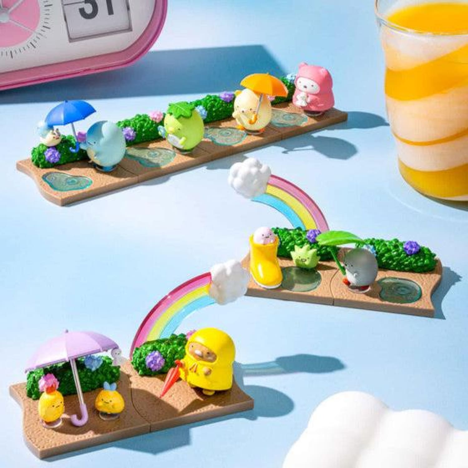 Sumikkogurashi Walking on a Rainy Day Blind Box Blind Box