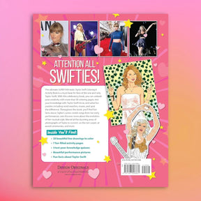 Super Fan-tastic Taylor Swift Coloring Book Activity - Book