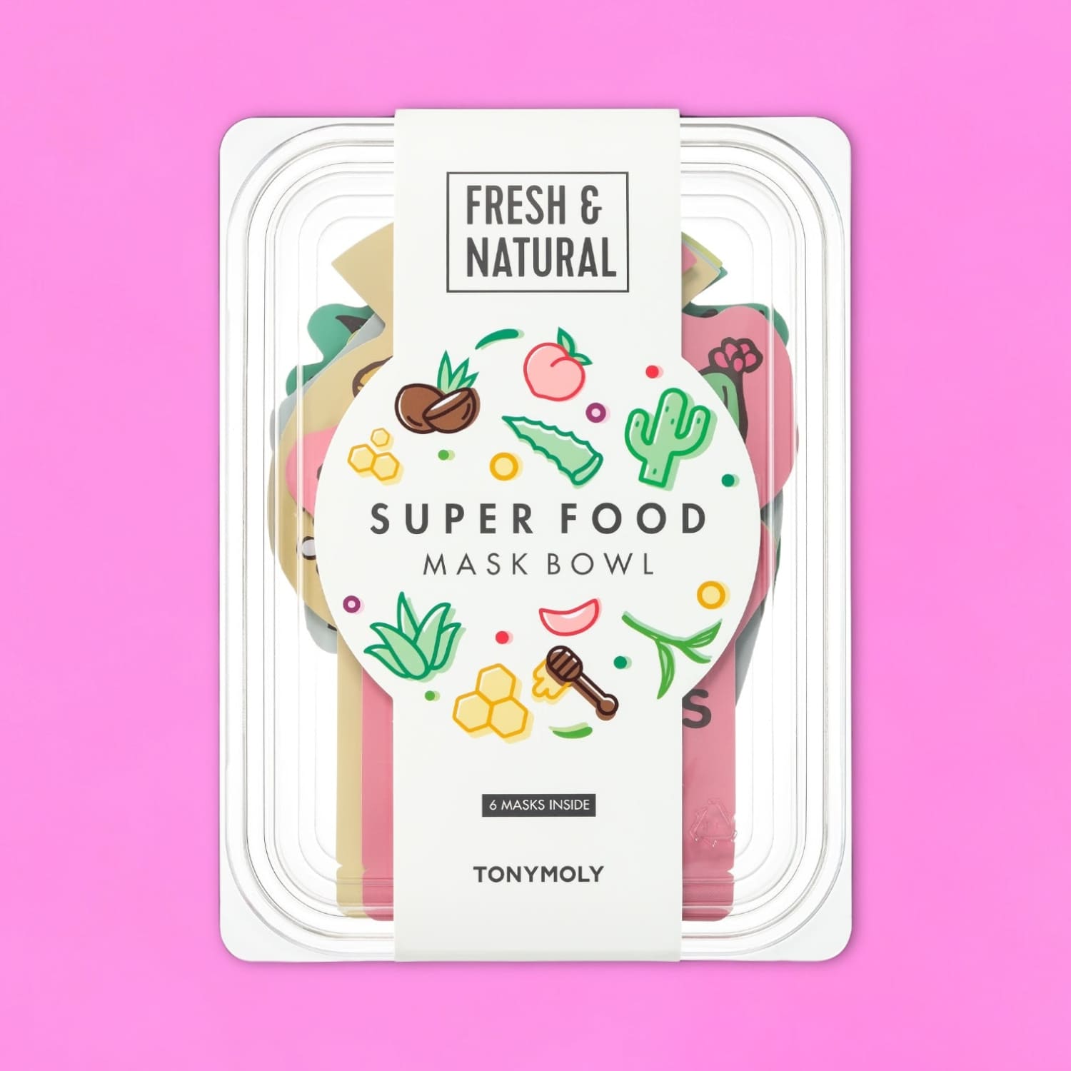 Super Food Bowl Sheet Mask Set Face and Body - Care - Sheet