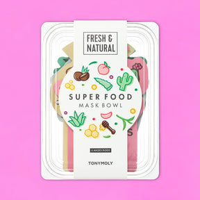 Super Food Bowl Sheet Mask Set Face and Body - Care - Sheet