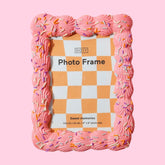 Sweetie Photo Frame Pink Ceramic - Decor - Decorative