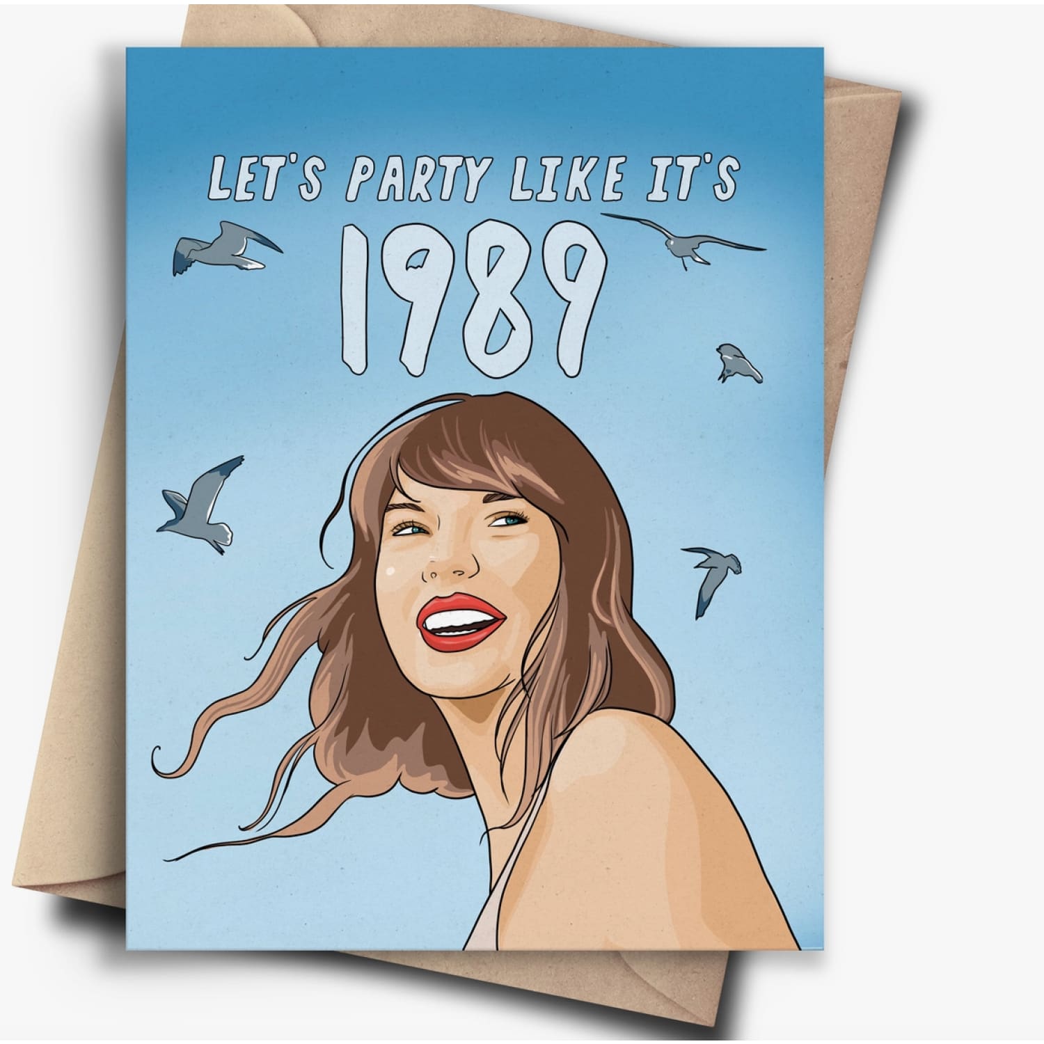 Taylor 1989 New Year Greeting Card Bff Gift - Celeb