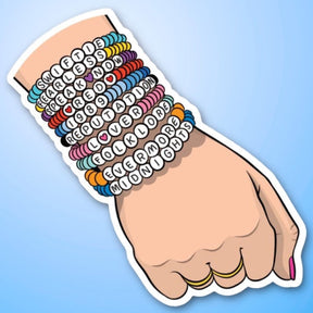 Taylor Friendship Bracelets Sticker Decorative Sticker -