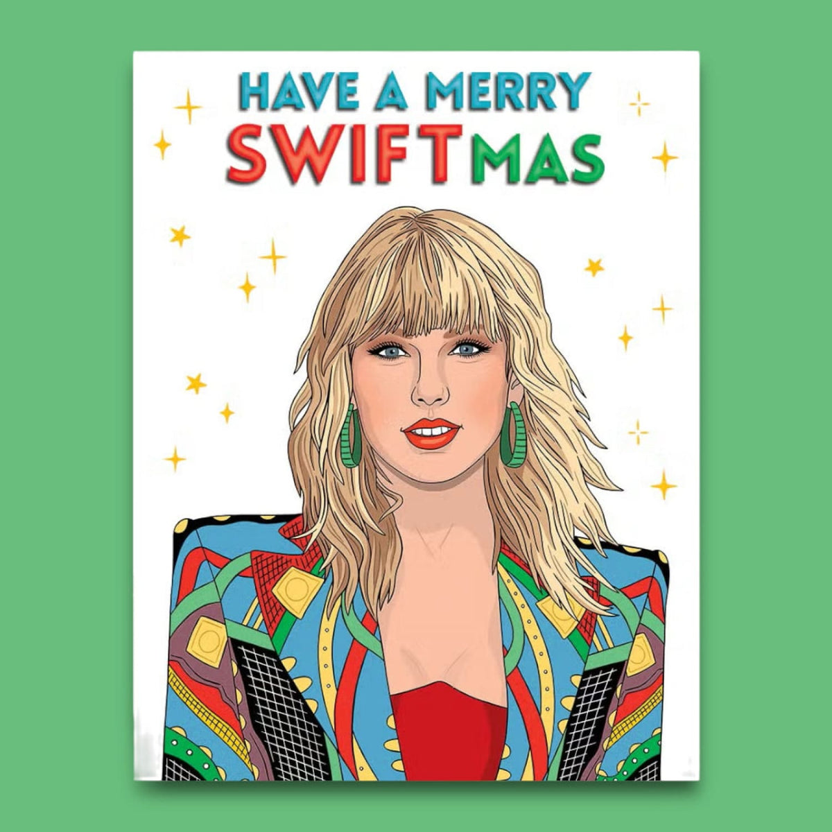 The Found Holiday Card Taylor Merry Swift-mas Hol72