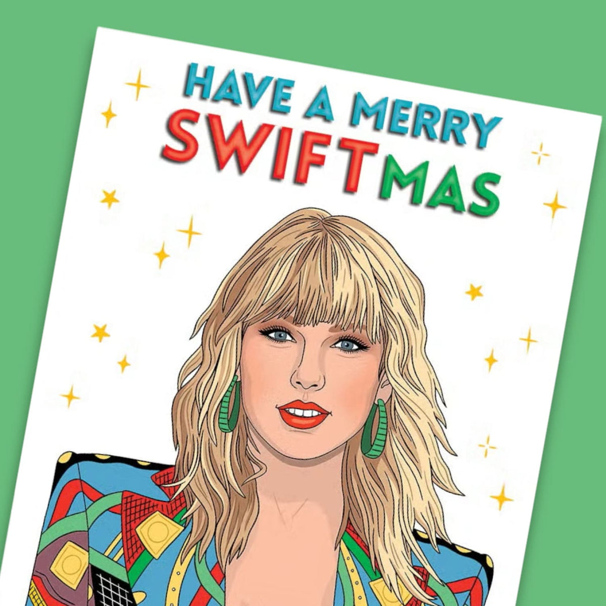 The Found Holiday Card Taylor Merry Swift-mas Hol72