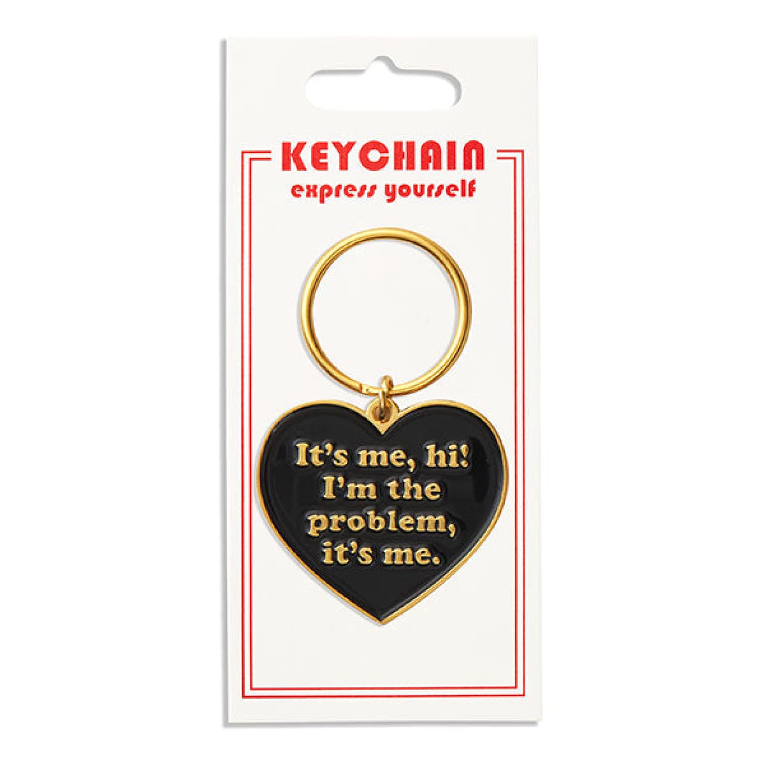 Taylor It’s Me Hi I’m The Problem Keychain Accessory - Celeb