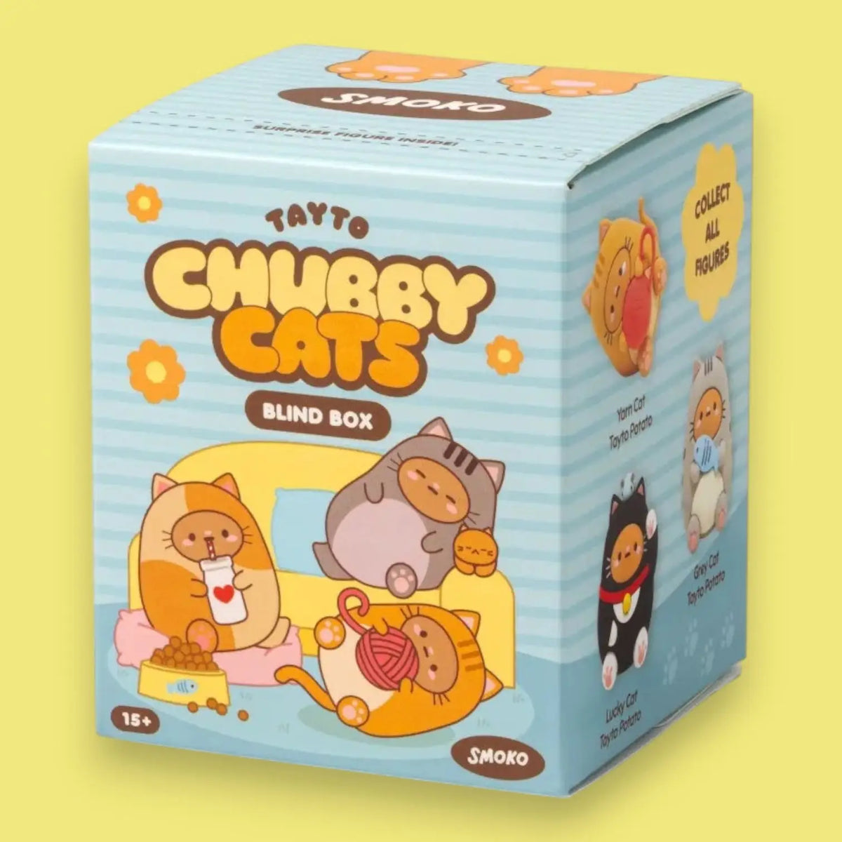 Tayto Chubby Cats Blind Box | Friends Nyc Brooklyn Ny