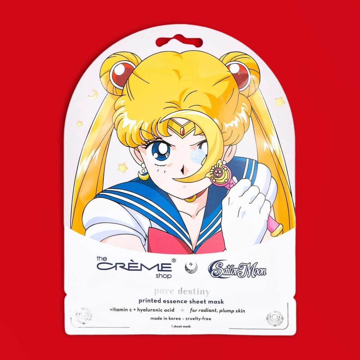 Tcs Sheet Mask Sailor Moon Pretty Guardian Printed