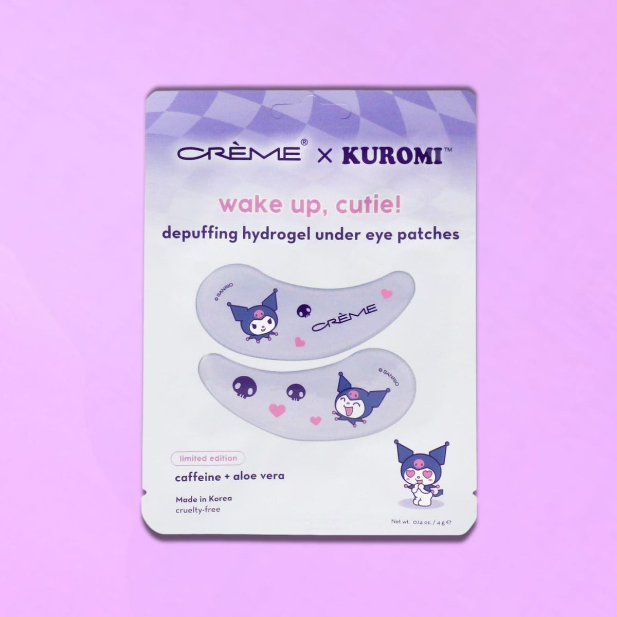 Tcs Under Eye Patch Kuromi Hydrogel Under Eye Patches