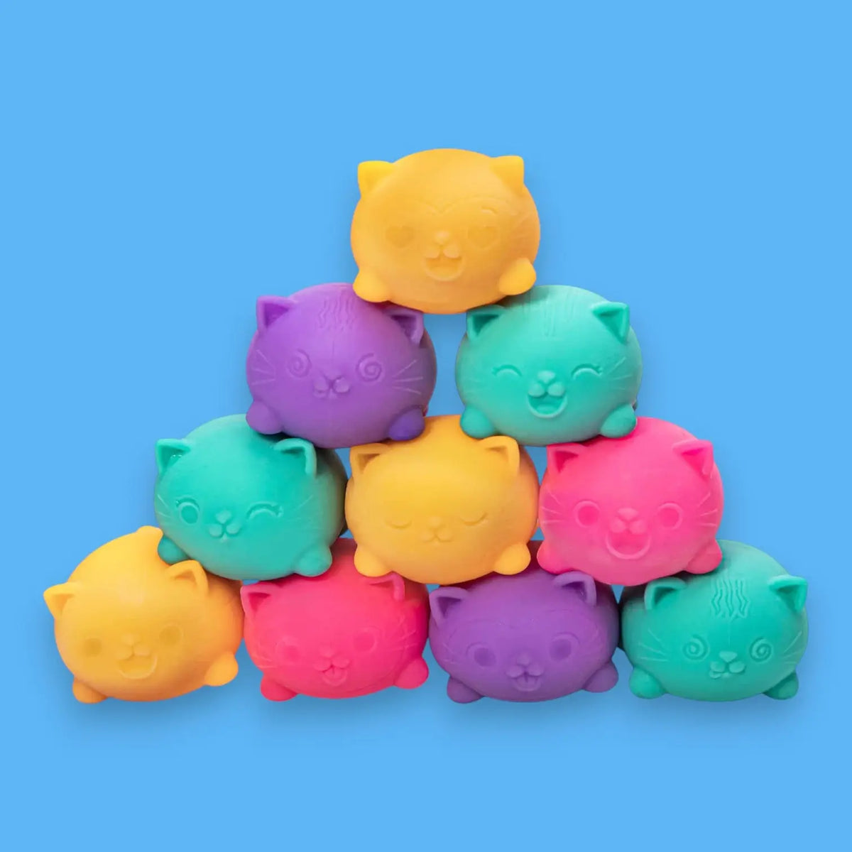 Teenie Cool Kittens Needoh - Multi Pack Needoh 3-pack
