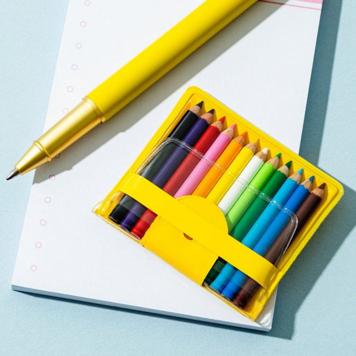 Tiny Colored Pencils Pouch Set Activities - Activity - Back