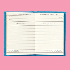 A Tiny Diary of Hopes and Dreams Book - Journal