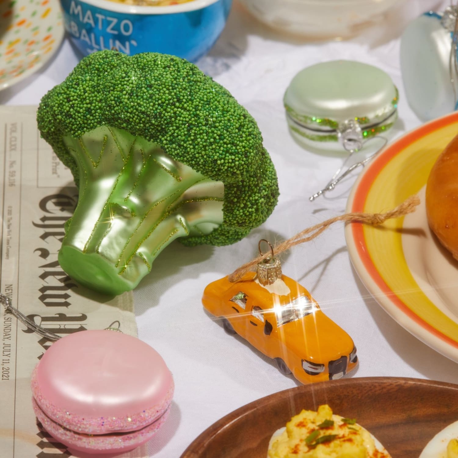 Tiny Nyc Ornament Set Go950 Bubbebrunch - Holiday - Ornament