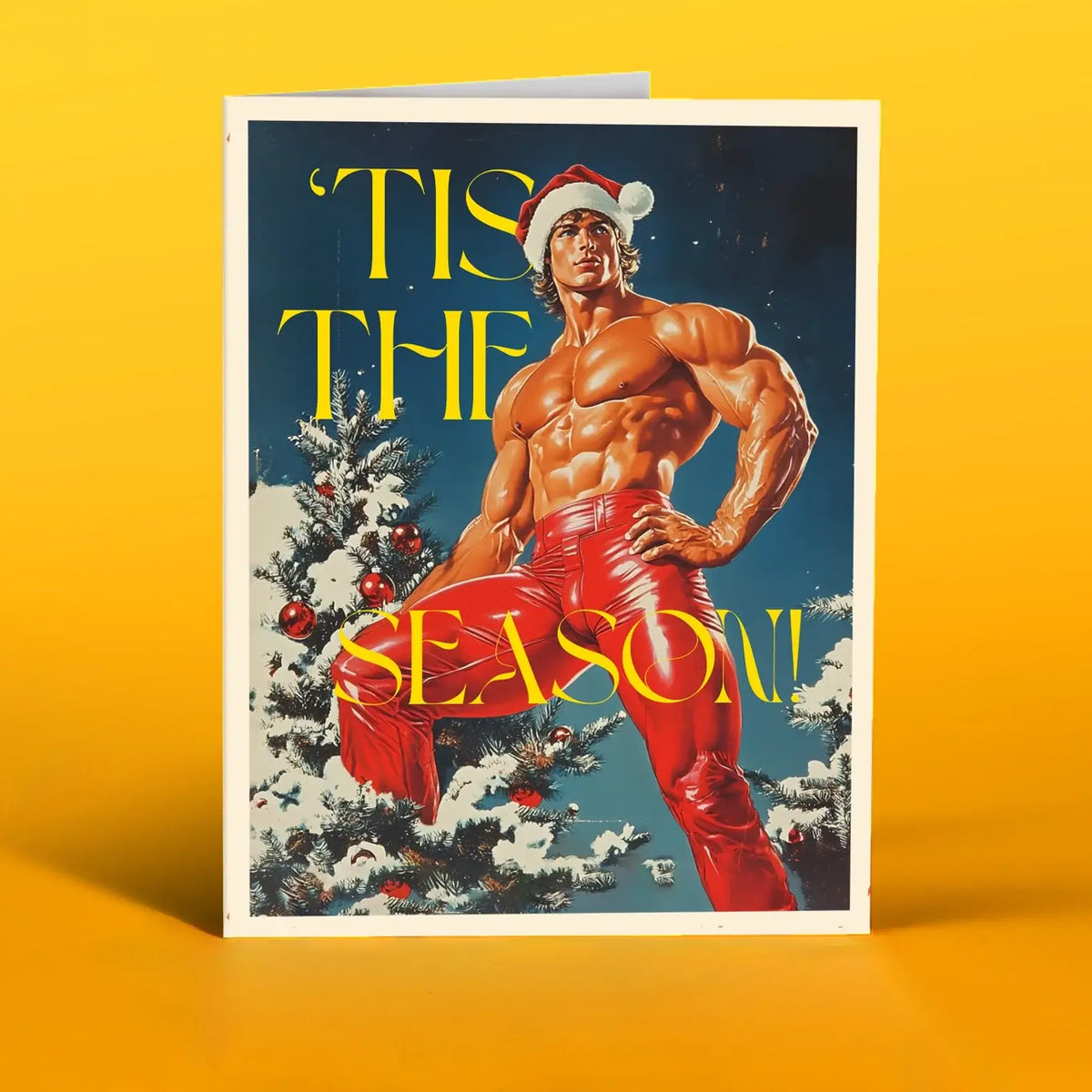 Tis the Sexy Season Holiday Card | Friends Nyc Brooklyn Ny
