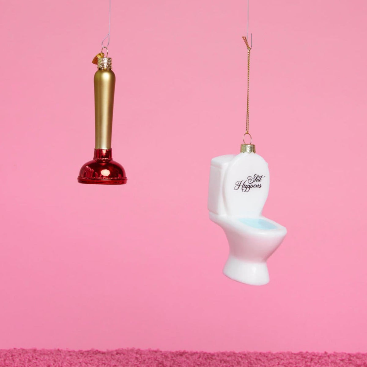 Toilet Plunger Ornament 32193 Alistairlist - Holiday 2023 -