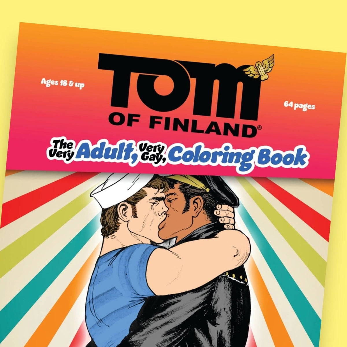 Tom of Finland Adult Coloring Book Activity - Adult