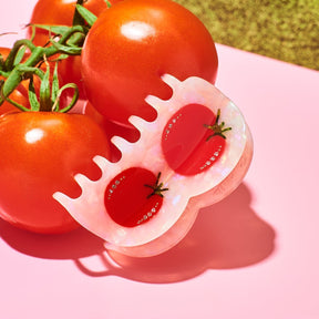 Tomato Hair Claw Cute Hair Claw - Food Novelty - Tomato -
