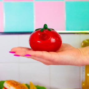 Tomato Pipe Fake Food - Hand Pipe - Kitsch - Maximalist