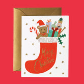 Toy Holiday Card A2 - Blank - Card - Christmas