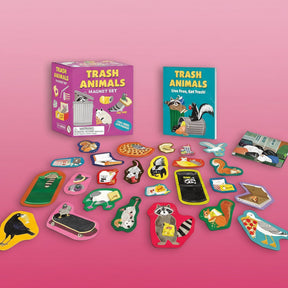 Trash Animals Magnet Set Magnet - Xpsd0325b