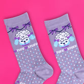 Tuff Stuff Poodle Women’s Crew Socks Bff Gifts - Crew