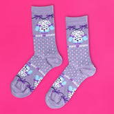 Tuff Stuff Poodle Women’s Crew Socks Bff Gifts - Crew