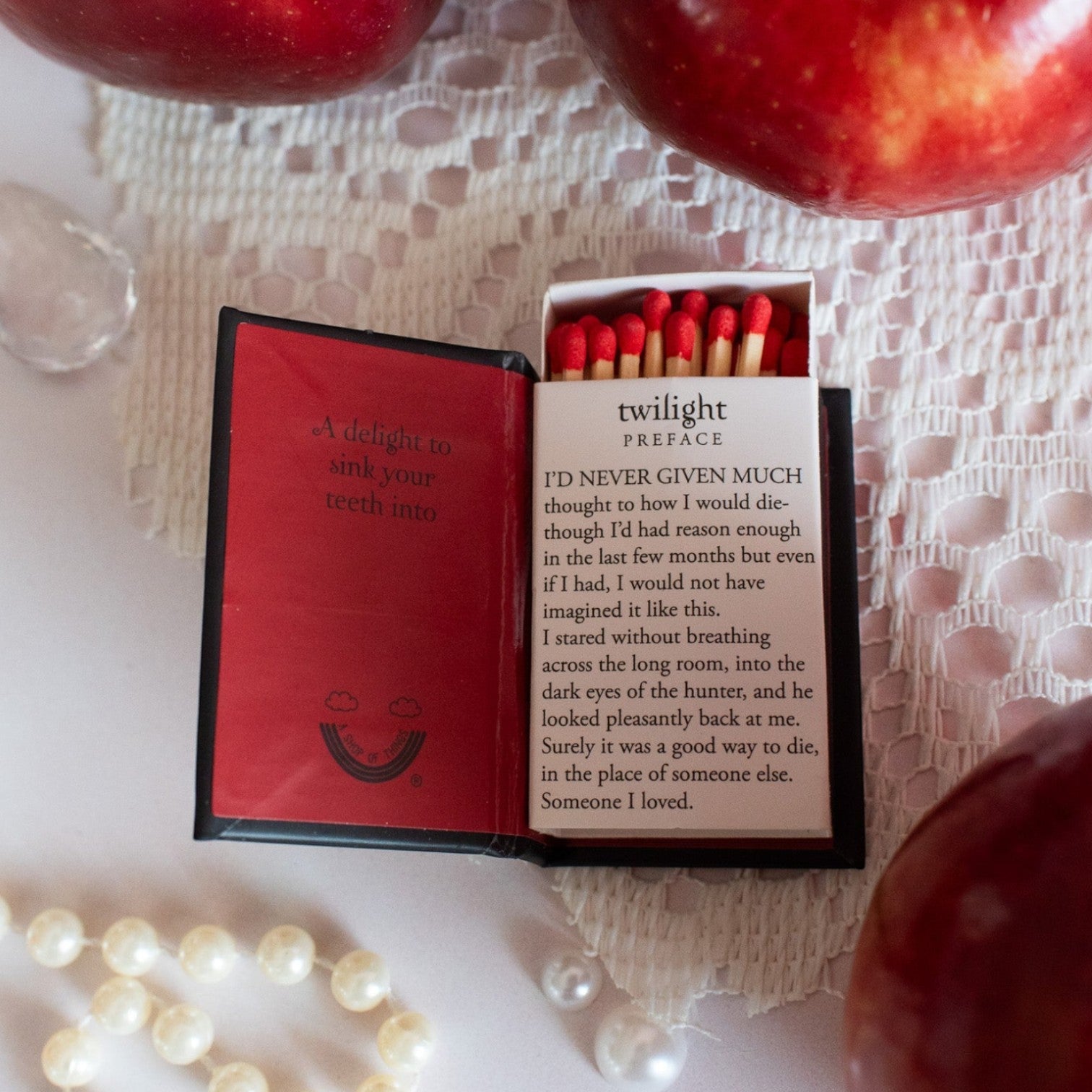 Twilight Matches - Vampire Romance Novel Matchbook