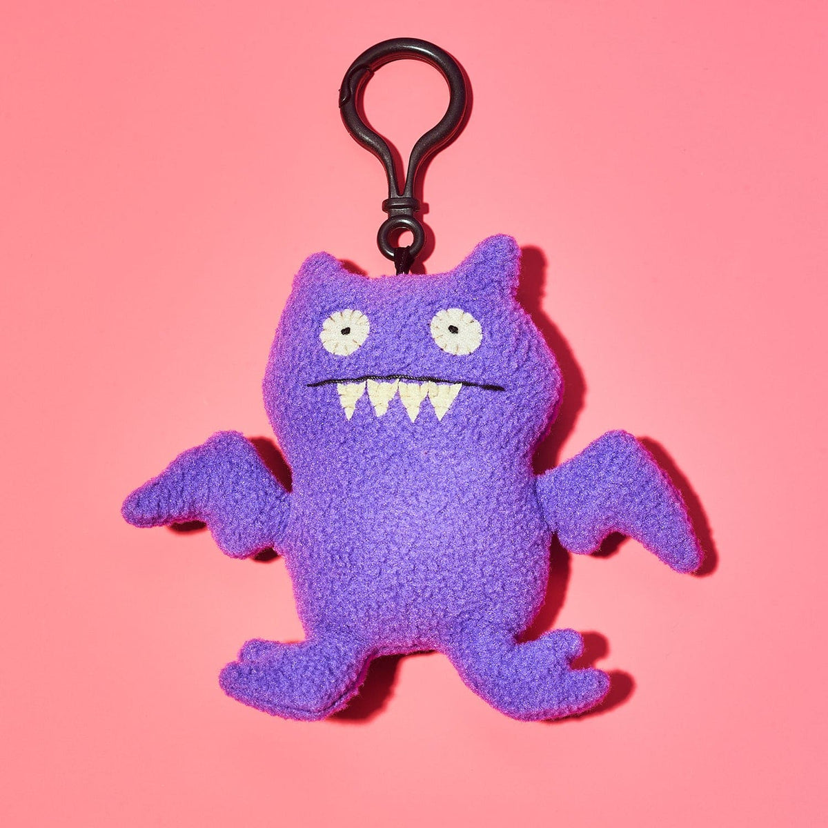 Uglydolls Plush Keychain Clip - Ice Bat Purple Ice Bat