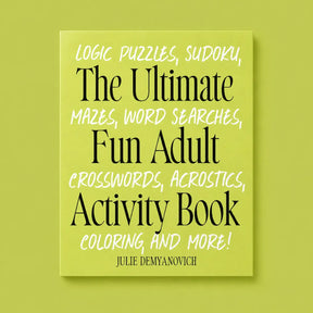 Ultimate Adult Activity Book | Friends Nyc Brooklyn Ny