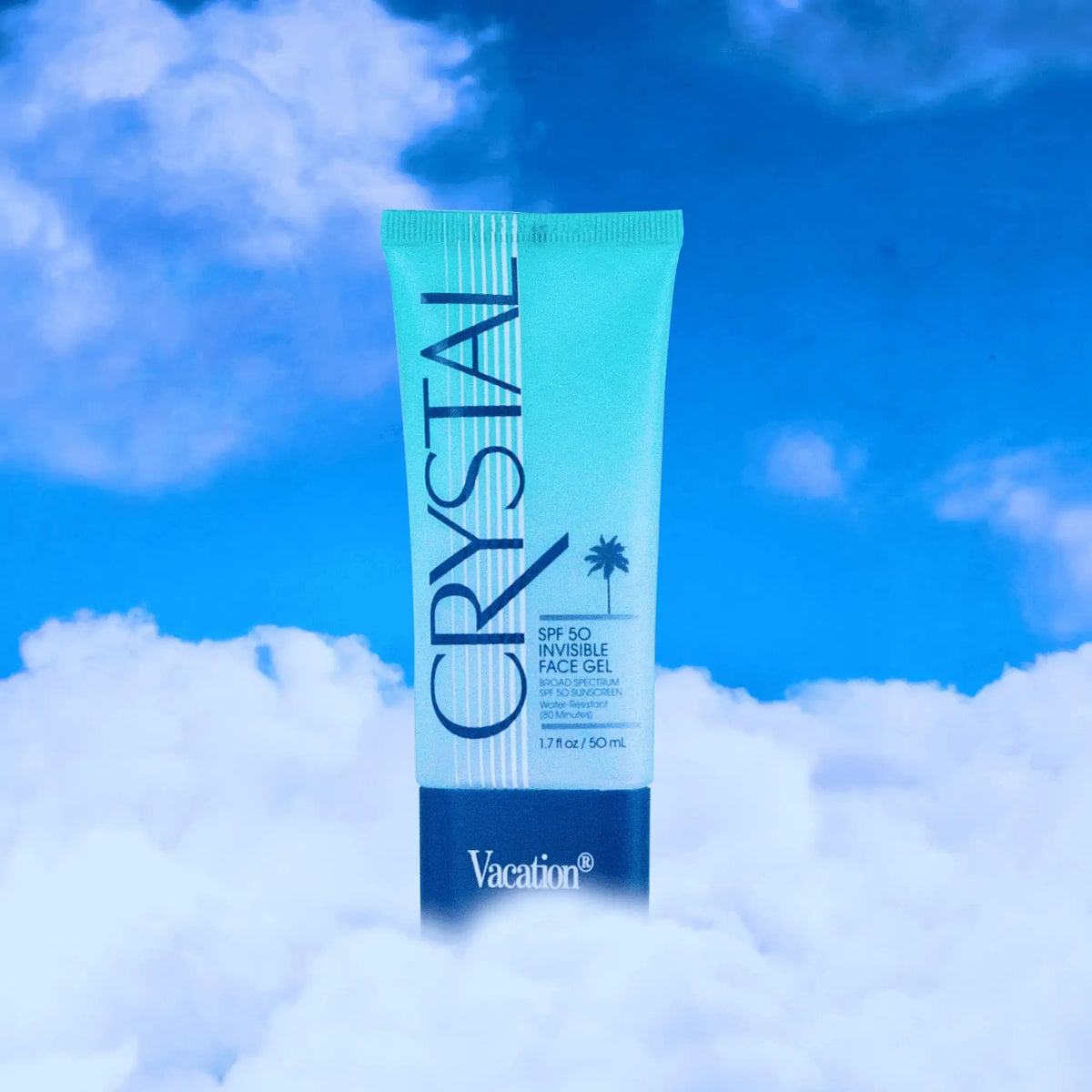 Vacation Crystal Invisible Face Gel - Spf 50 Sunscreen