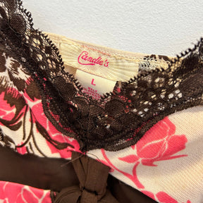 Vintage Candies Floral Lingerie Top 90s Baby - Vintage - Y2k