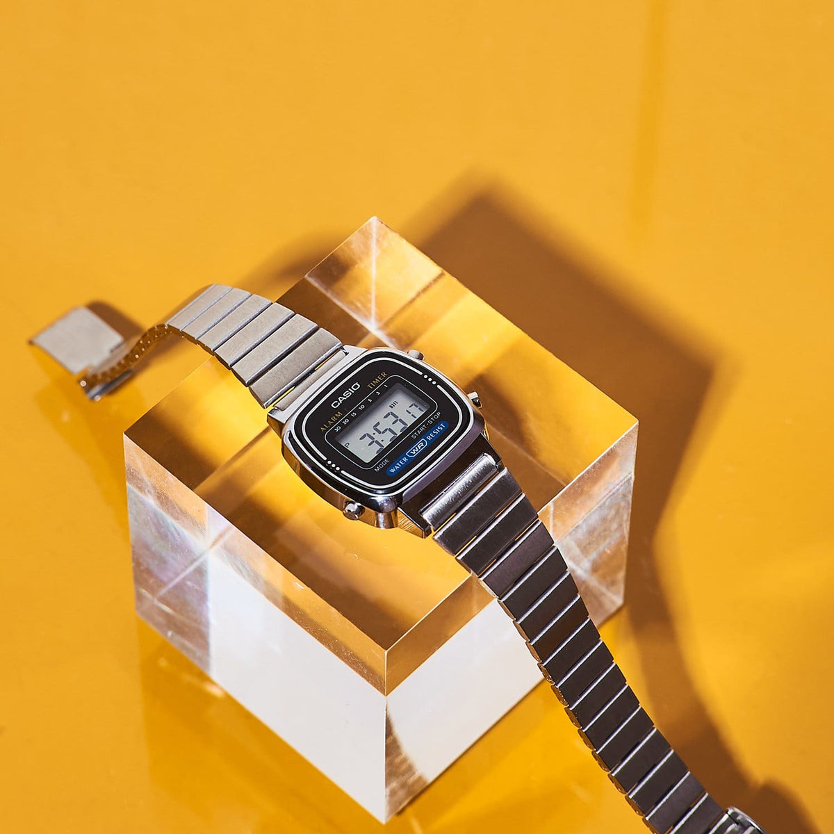 Vintage Collection Casio Watch - Silver back to School - 