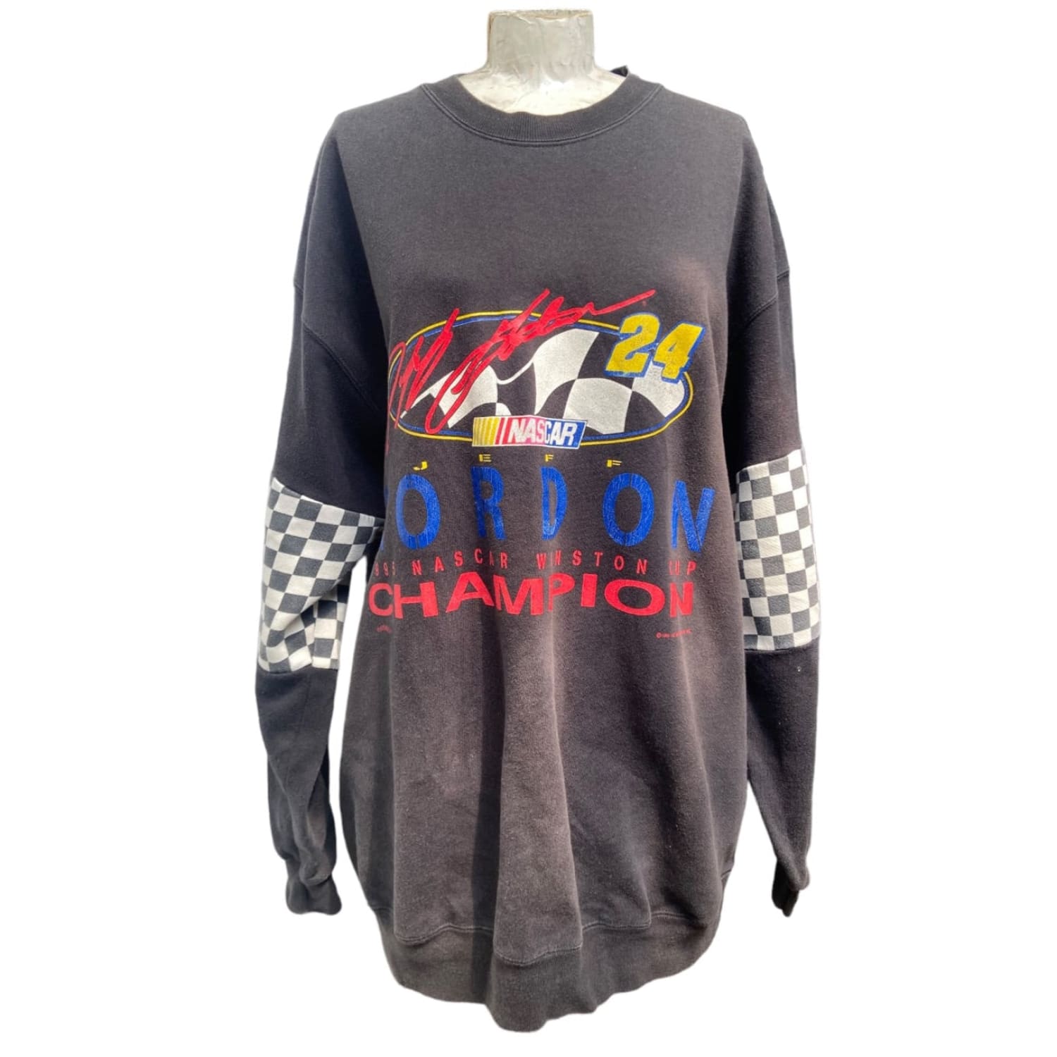 Vintage Nascar Gordon Racing Pullover Sweatshirt Vintage -