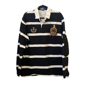 Vintage Polo By Ralph Lauren Quilted Striped Shirt Earthday
