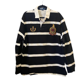 Vintage Polo By Ralph Lauren Quilted Striped Shirt Earthday