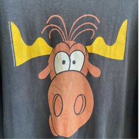 Vintage Rocky & Bullwinkle For Taco Bell Promo Shirt Vintage
