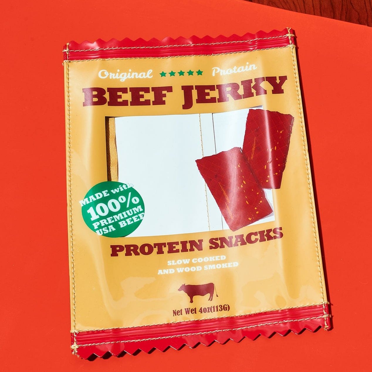 Vinyl Pouch Beef Jerkey Groupbycolor - Xbubblemailer