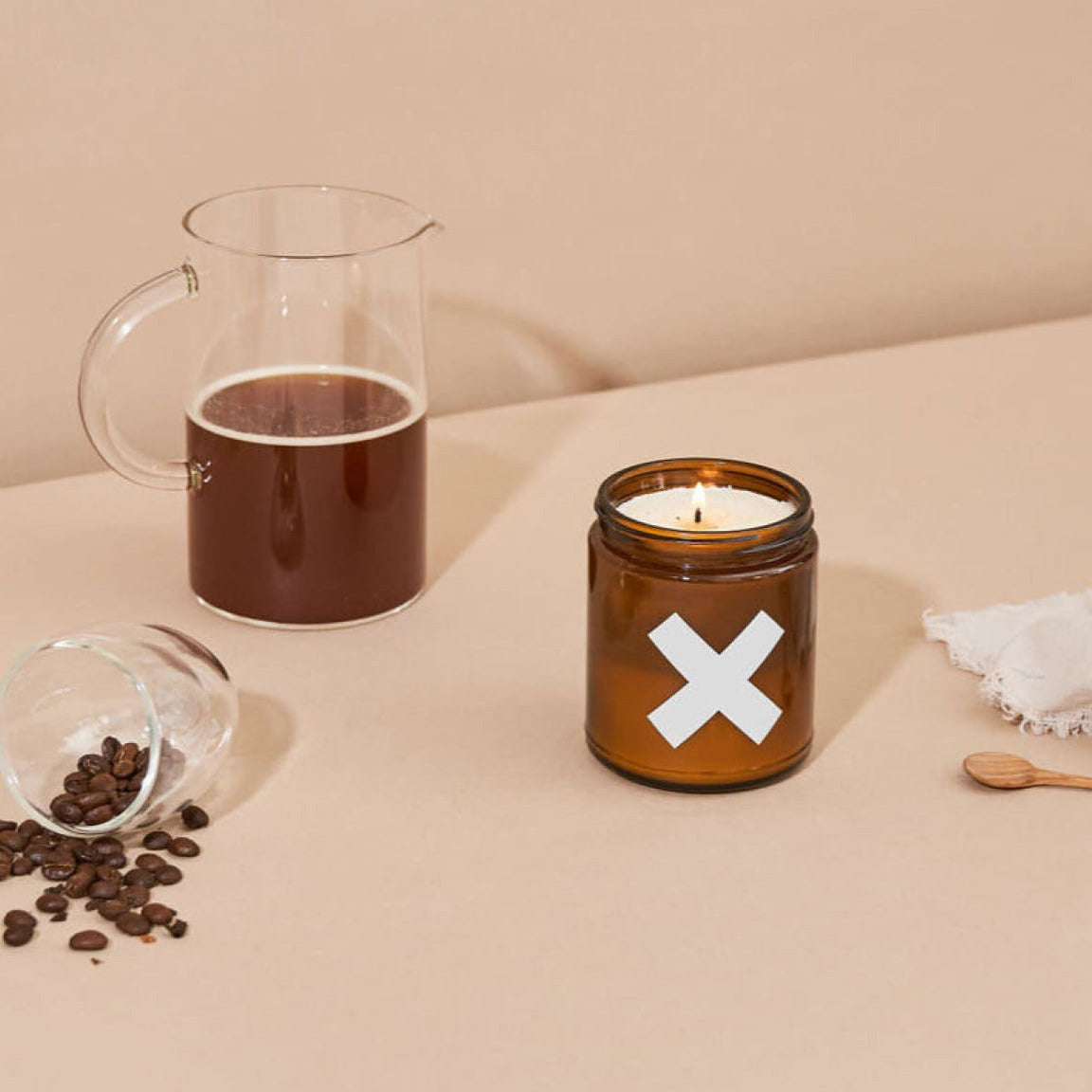 Wax Buffalo Candle - French Press Candle - Eco Friendly -