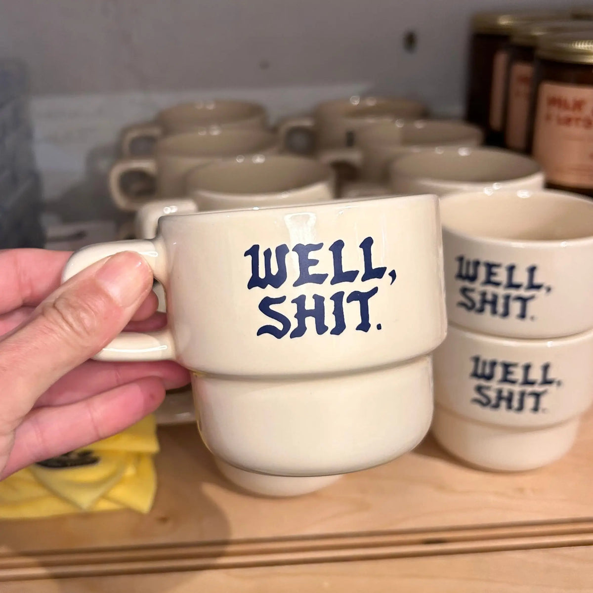 Well Shit Mug | Friends Nyc Brooklyn Ny