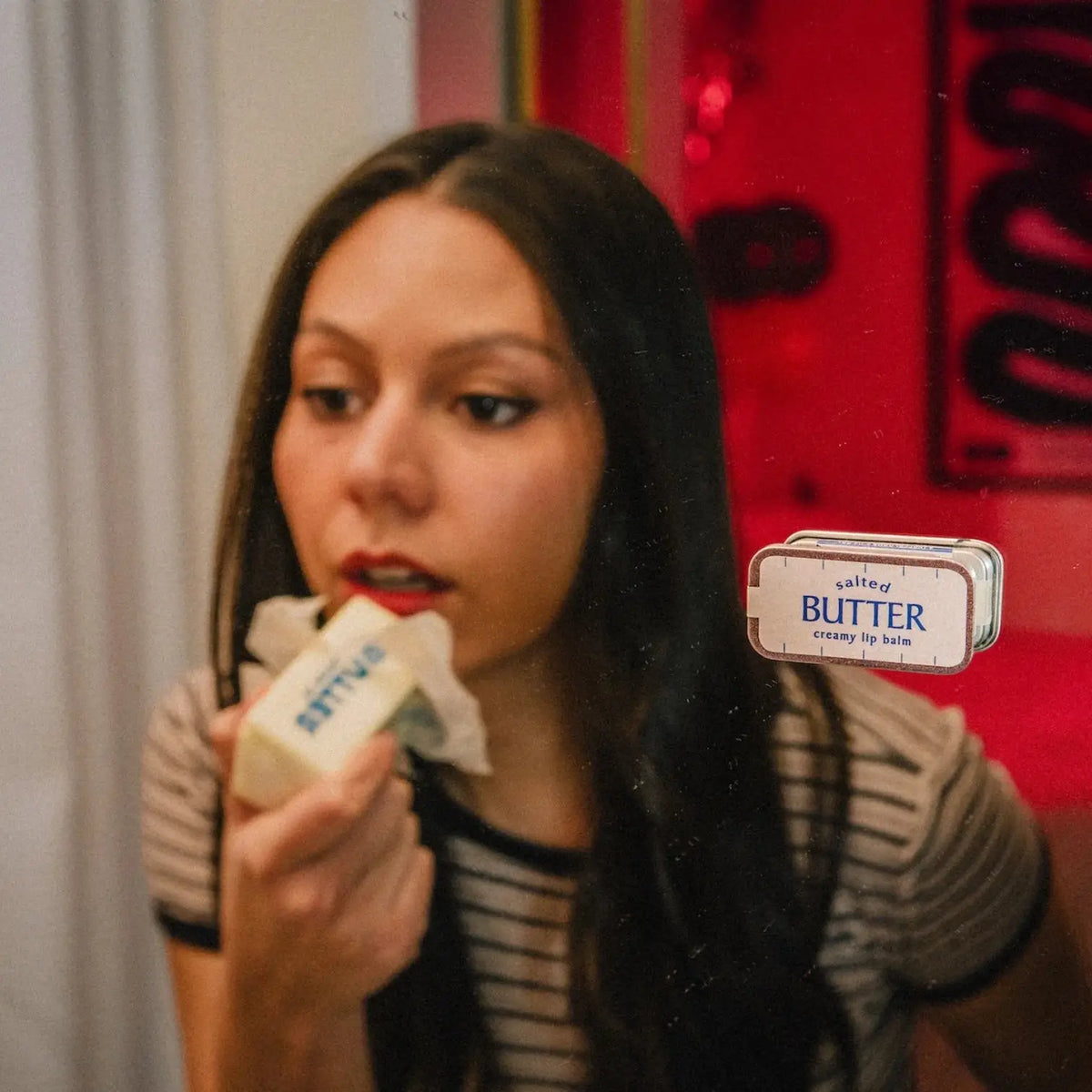 Whiskey River Lip Balm Tin - Butter & Side Chick Flavors