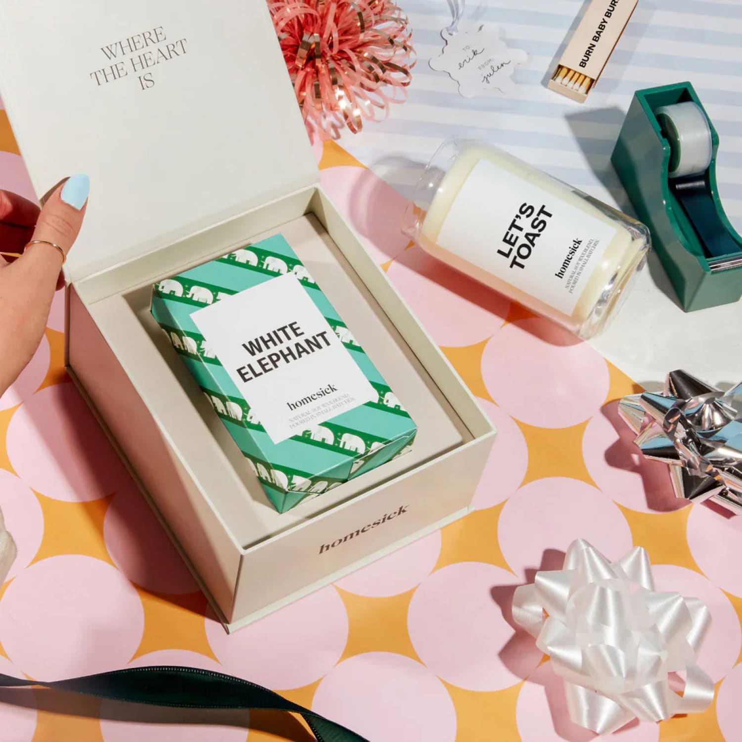 White Elephant Candle Candle - Made in the Usa - Scented