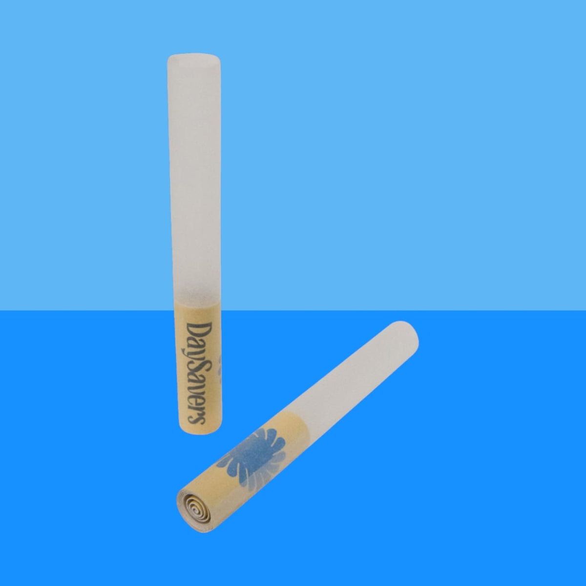White Pre Rolled Mini Tubes with Spiral Filter Tips Preroll